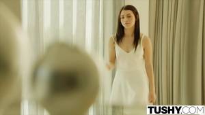 Dad Fucks Babysitter Captions - TUSHY Young Teen Babysitter Ass Fucked By Dad - scene 1