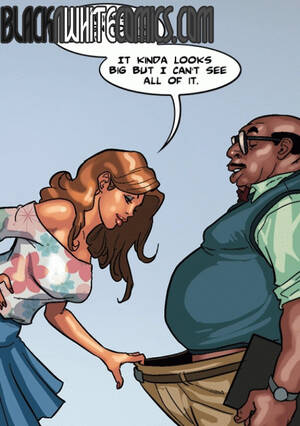 Interracial Cartoon Porn Artist - Black n' White Comics - Image #1 of \