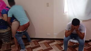 Amateur Wife Fucked Lost Bet - My friend's cuckold loses a bet where the prize is to fuck his wife in  front of him so that he can hear how he moans and asks me harder, the slut