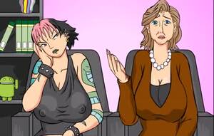 emo toon fuck - Big tit Emo teen interracial animated preview - Biguz.net