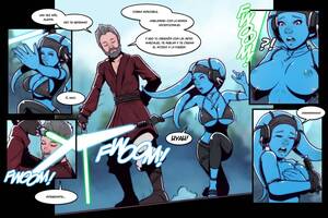 Jedi Cartoon Porn - Star Wars xxx: la aprendiz del Jedi - Vercomicsporno