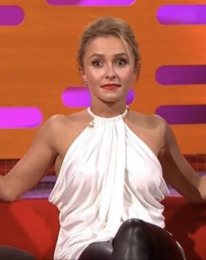 Hayden Panettiere Celebrity - Hayden Panettiere on the Graham Norton Show : r/Braless_Celebs