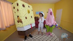 Ghetto Spongebob Pornhub - On the Porn Set of SpongeKnob SquareNuts #2 - Pornhub.com