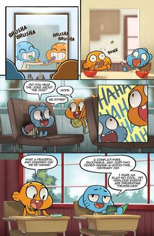 gumball cartoon porn - Preview: The Amazing World of Gumball #5, http://all-