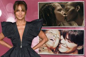 Halle Berry Lesbo Porn - My love scene with a woman shocked my 13-year-old, reveals Halle Berry |  The Sun