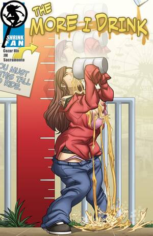 Drinking Cartoon Porn - The More I Drink- Shrink Fan - Porn Cartoon Comics