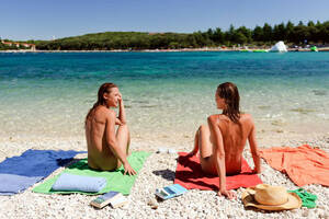 fkk nude beach sex - Naturism in Croatia | Solsemestra.com