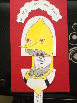 Lemongrab Adventure Time Princess Bubblegum Porn - Adventure Time Creepy Lemongrab Valentine