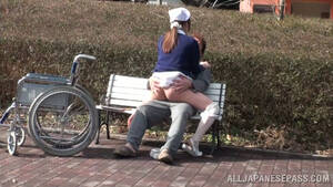japanese nurse sex chair - Japanese Nurse Makes a Guy in Wheelchair Stand Up to Fuck... | Any Porn