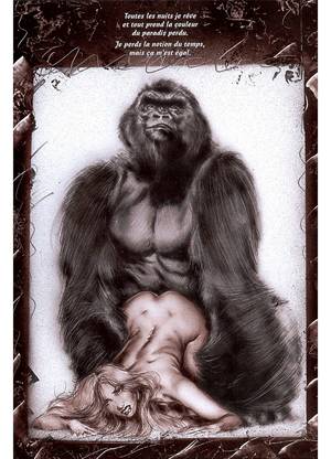 Cartoon Ape Porn - Santiago, Wolves, Erotic Art, Fantasy Art, Porn, Comic, Beast, Monster  Girl, Sexy Cartoons