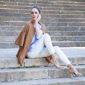 beautiful nude beach tumblr - Summer Trend: Peekaboo Shoulder Top - Front Roe by Louise Roe