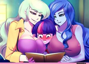 fluttershy big boobs lactating - Twilight Sparkle,Princess Celestia,Princess Luna