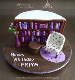 3d Cake Porn - Living Room Cake