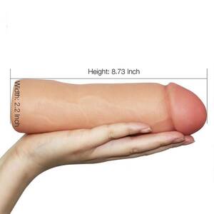 cyberskin cock - Buy Tommy Gunn Penis Extension Sleeve Tan CyberSkin Cock Sheath 8.5 ...