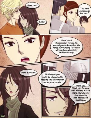 katniss cartoon hunger games porn - Hunger Games: Stay with me pg 03 by fortykoubuns.