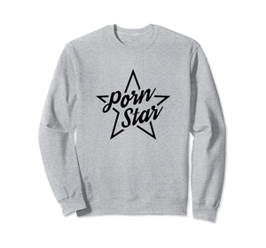 Black Jewelry Porn - Amazon.com: Porn Star Outline | Black Graphic Sweatshirt : Clothing, Shoes  & Jewelry