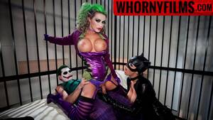 3some Porn Cat - Cosplay Fantasy Fuck Joker and Cat Woman Hot Threesome - WHORNY FILMS -  RedTube
