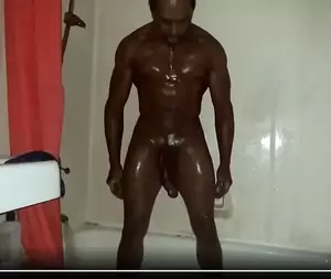 black cock bath - Huge thick black cock in bathroom | xHamster
