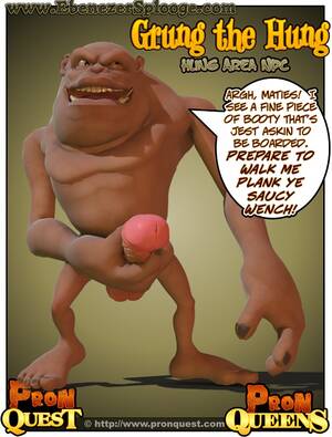 Ebenezer Porn - Monster Cock of Grung the Hung to Fuck Like a Pirate.