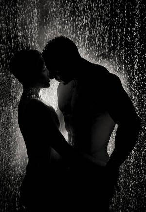Black And White Shower Sex - Hybrid Lube for awesome shower sex