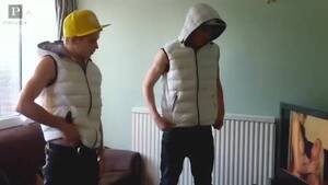 bryton tranny jerk off - Bryton & Friend Cock Jerking : XXXBunker.com Porn Tube