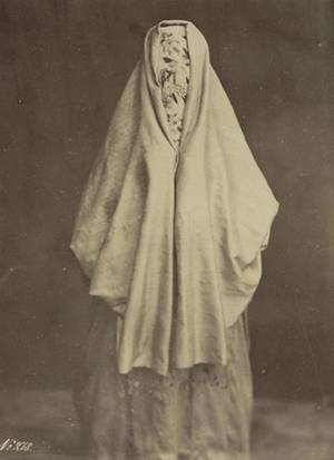 Afghanistan Women Burqa Porn - FÃ©lix Bonfils - Woman in burqa, Felix Bonfils (Afghanistan)