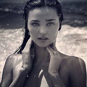 Angel Miranda Kerr Porn - Miranda Kerr Poses Topless for Kora Organics Campaign