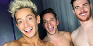 Ariana Grande Porn Dick - Frankie Grande is In a Throuple With a Married Couple