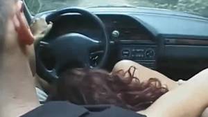 in car blowjob - 
