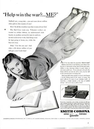 1940 Women Vintage Dc Porn - Help win the war? Me?\