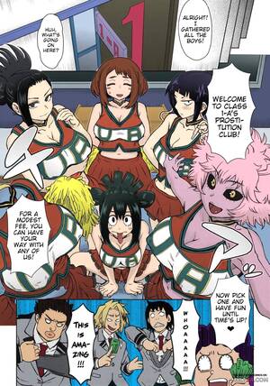 Hooker Anime Porn - Uraraka's Prostitution (Color) porn comic - the best cartoon porn comics,  Rule 34 | MULT34