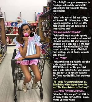 Forced Diapers - forced-femme-fantasies: â€œSee I can post captions sometimes. â€