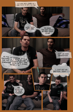 Bones Porn Caption - ENG] Peen Wolf (Wands in Hand) â€“ Teen Wolf: Throw a Dog a Bone (Derek Hale  x Stiles Stilinski) - Read Bara Manga Online