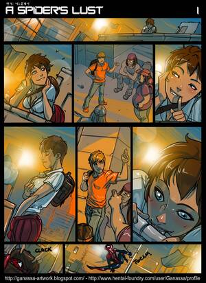 Ganassa Porn Comic Book Dc - Spider-Man - [Ganassa (Alessandro Mazzetti)] - A Spider's Lust porno