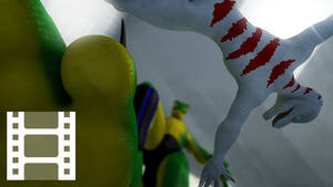 Feet Trampled Dinosaurs Porn - Glass Floor (Animation) by Diablo_the_Rex -- Fur Affinity [dot] net