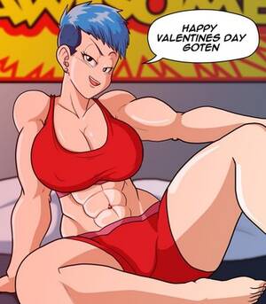 Muscular Women Porn Comics - Goten's Special Day PornComix - HD Porn Comix