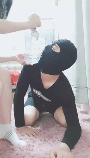 asian femdom drinking - Chinese femdom Socks drink - ThisVid.com