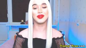 Big Dick Shemale Small Tits - Wonder Shemale Small Tits Huge Cock Porn Video