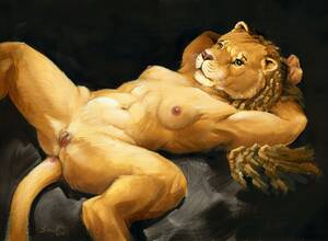 Lion Furry Porn Solo - Rule 34 - anthro anus breasts feline female fur furry lion lioness looking  at viewer lying nipples nude pussy scale (artist) solo | 1279346