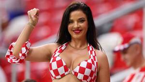 crazy nudist gallery - World Cup's hottest fan' makes nude promise if her country are crowned  champions - Irish Mirror Online