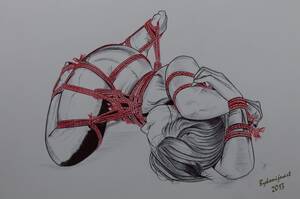 Antique Drawings Porn Africans - African Bondage Drawing | BDSM Fetish