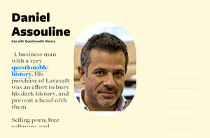 dark head is ready to - 'Daniel Assouline' by Feeder Dude | Readymag