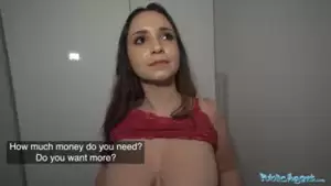 money public big tits - Public Agent â€“ He pays good money to see her wonderful big natural boobs |  xHamster
