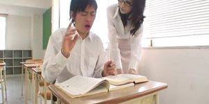 asian teacher student - Asian Teacher with Huge TIts Fucks Student