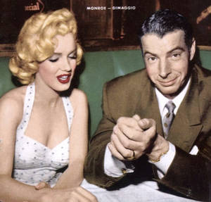 Joe Westwood Gay Porn - Monroe and DiMaggio when they were married in January 1954