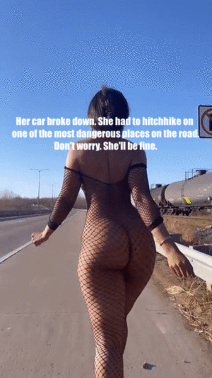 Hitchhiker Porn Captions - Hitchhiker Porn Gifs and Pics - MyTeenWebcam