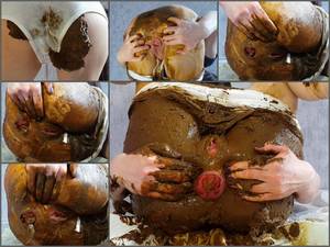 anal stretching panties - Preview: Amazing sized shitting anal prolapse big ass wife homemade porn