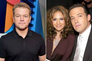 Ben Affleck Celebrity Porn - Matt Damon on Ben Affleck, Jennifer Lopez Possible Reunion