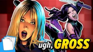 comic art porn - BAD COMIC BOOK ART: Greg Land draws comic Porn and it's gross. | Auram's  Comics