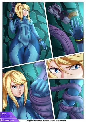 Anime Alien Impregnation Porn - Nintendo Porn Comic: Samus Aran's Alien Impregnation Creampie Fucktime â€“  Textless â€“ Page 3 | Otakusexart